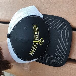 Twin Cities Pet Rescue Embroidered Logo Trucker Mesh Snapback Hat Cap
